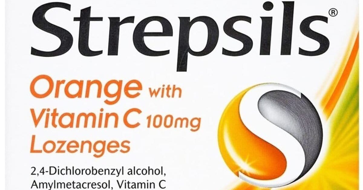 Strepsils Orange With Vitamin C Lozenges Lozenges Asset Pharmacy