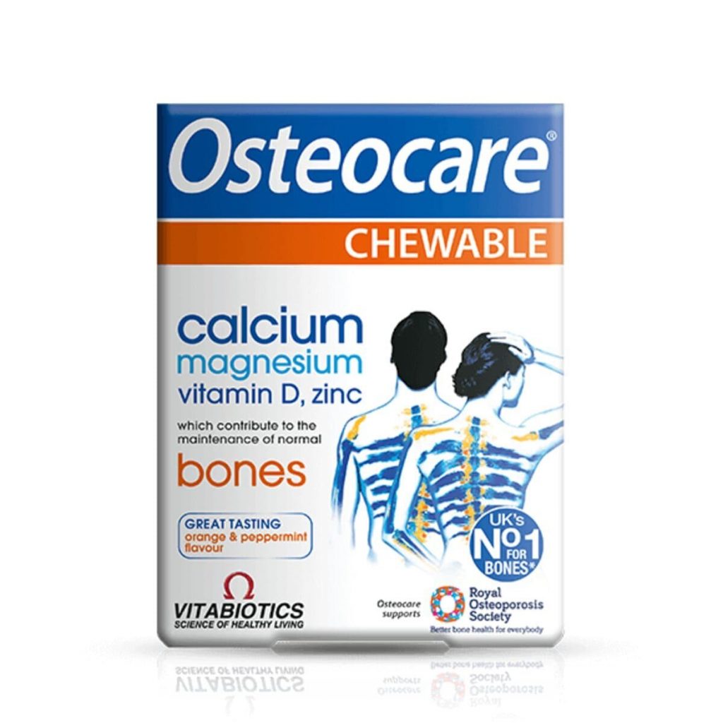 Vitabiotics Osteocare Chewable Tablets 30 Tablets Asset Pharmacy