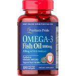 Puritan's Pride Omega-3 1000mg Fish Oil Capsules