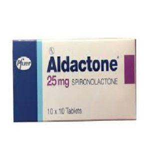 Aldactone 25mg Tablets - Spironolactone 25mg, 20 Tablets