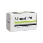 Aldomet 250mg Tablets – Methyldopa 250mg – Pack of 60 Tablets for Hypertension and Pregnancy-Related High Blood Pressure | Available at Asset Pharmacy Nigeria