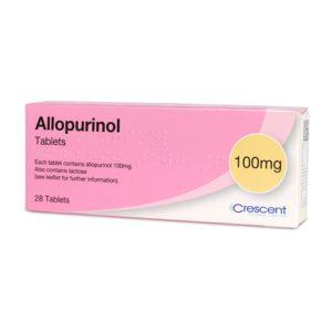 Allopurinol 100mg Tablets, 28 Tablets