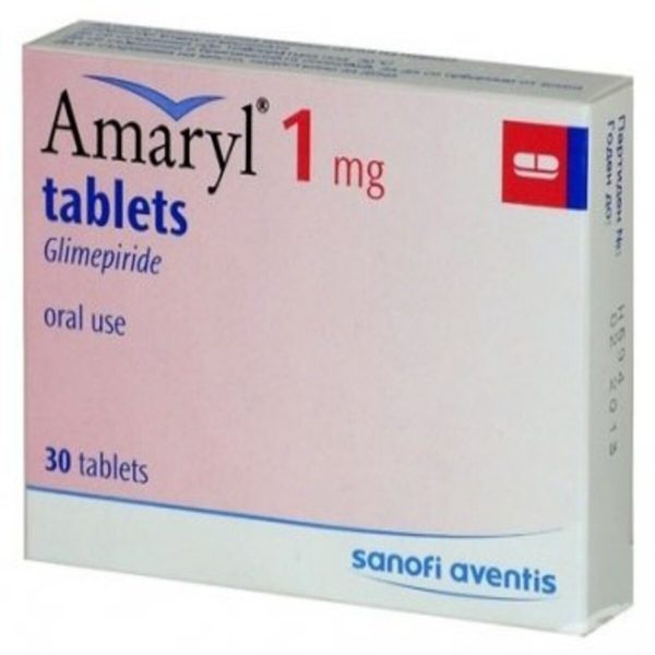 Amaryl 1mg Tablets, 30 Tablets