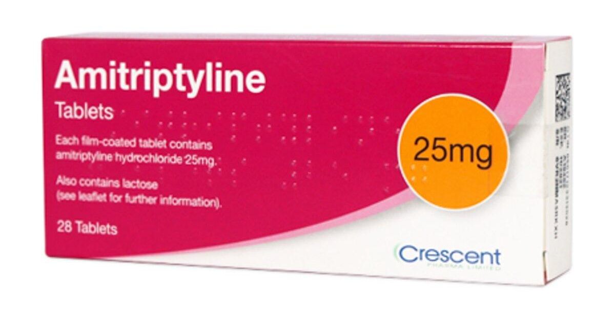 Amitriptyline 25mg Tablets, 28 Tablets - Asset Pharmacy