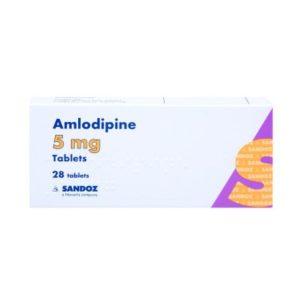 Amlodipine 5mg Tablets, 28 Tablets