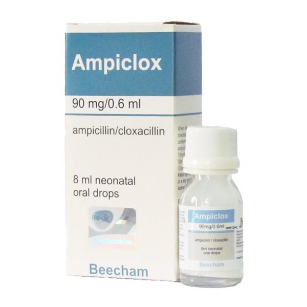 Ampiclox Drops - 90mg/0.6ml, 8ml