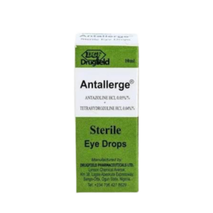 Antallerge Eye Drops 10ml for allergic eye relief itchy eyes red eyes watery eyes and eye irritation support in Nigeria pharmacy