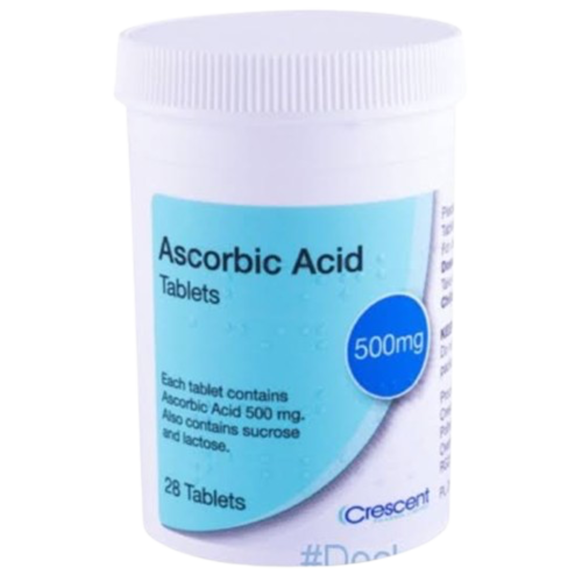 Ascorbic Acid 28 Tablets vitamin C supplement for immune system support antioxidant protection collagen formation and daily nutritional wellness in Nigeria pharmacy