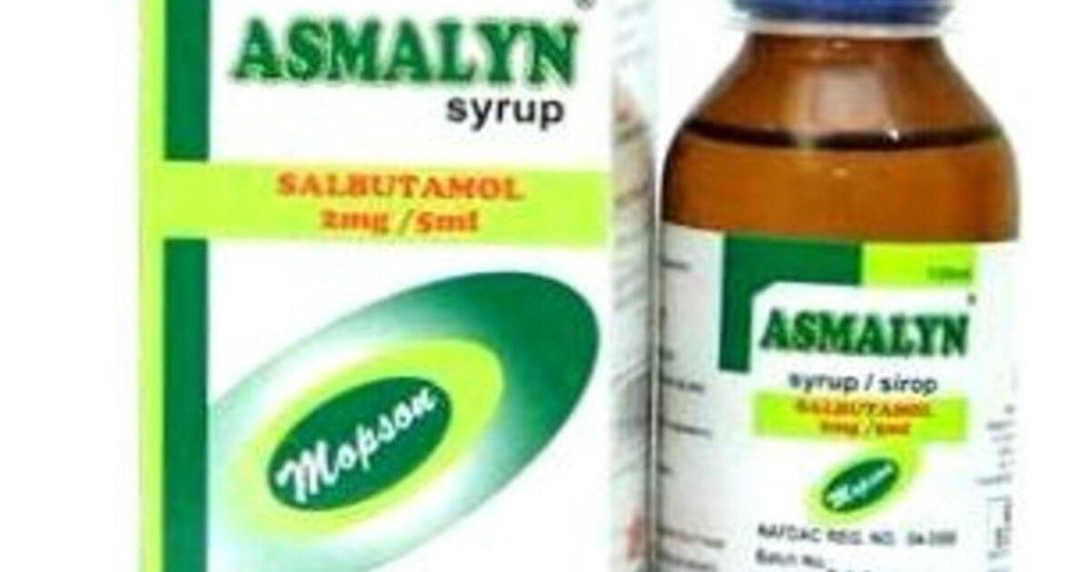 Asmalyn Syrup Salbutamol Mg Ml Ml Asset Pharmacy