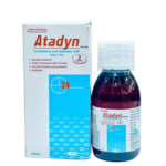 Atadyn Syrup Loratadine oral solution for children allergy relief in Nigeria pharmacy