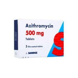 Azithromycin 500mg Tablets, 3 Tablets