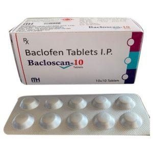 Baclofen 10mg Tablets, 84 Tablets