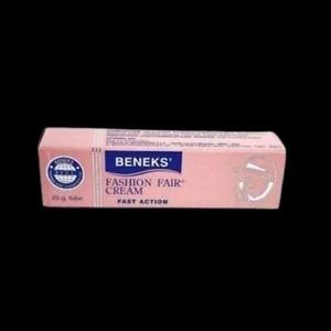 Beneks Fashion Fair Cream 25g for skin care support blemish management and smoother looking complexion in Nigeria pharmacy