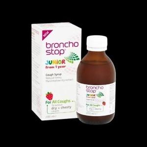 Broncho Stop Cough Syrup 200ml for cough relief and respiratory wellness support in Nigeria pharmacy
