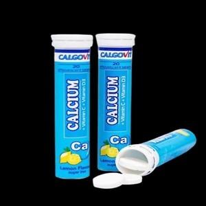 Calgovit Lemon Flavor C and D 500mg tablets for vitamin C and D support in Nigeria pharmacy
