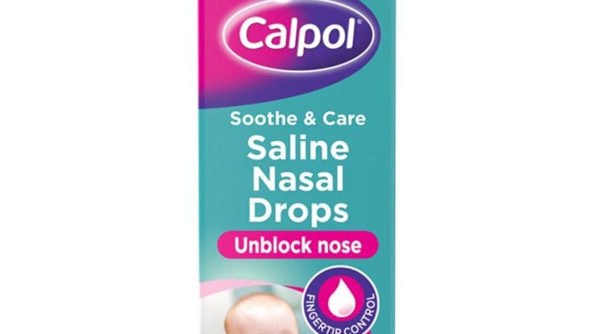 Calpol saline sale nasal drops