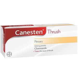 Canesten Thrush Pessary - Clotrimazole 500mg Pessary