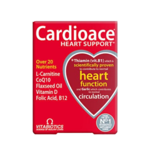 Cardioace Original Tablets, 30 Tablets | Heart Health & Cardiovascular Support Supplement | Asset Pharmacy Nigeria