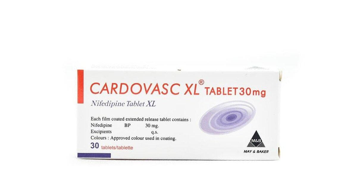 Cardovasc Xl 30mg Nifedipine Tablets 30 Tablets Asset Pharmacy