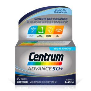 Centrum Advance 50+, 30 Tablets