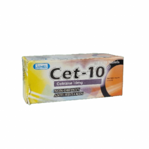 Cetirizine 10mg allergy relief tablets for sneezing and runny nose in Nigeria pharmacy