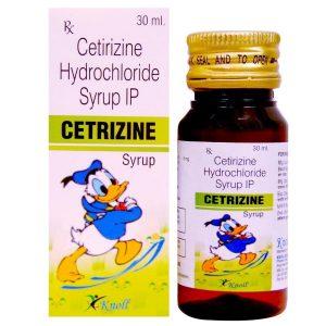 Cetirizine Syrup - Allergy Relief Syrup for Children, 60ml