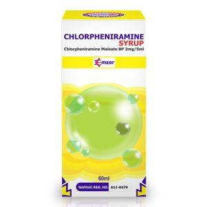 Chlorphenamine Syrup - Allergy Relief Syrup For Children, 60ml