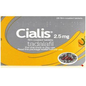 Cialis 2.5mg Once A Day Tablets, 28 Tablets