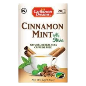 Cinnamon Mint Tea With Stevia 20 Bags herbal tea with cinnamon mint and stevia for naturally sweet refreshing wellness support and daily tea enjoyment in Nigeria pharmacy