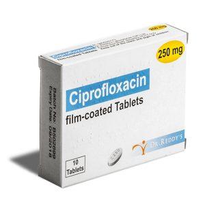 Ciprofloxacin 250mg Tablets, 10 Tablets