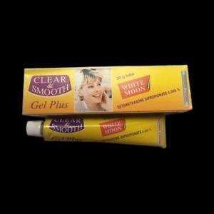 Clear and Smooth Gel Plus 30g for acne care blemish reduction spot treatment and clearer skin support in Nigeria pharmacy