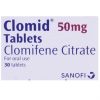 Clomid 50mg Tablets, 10 Tablets