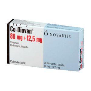 Co-Diovan 80 /12.5mg Tablets, 28 Tablets