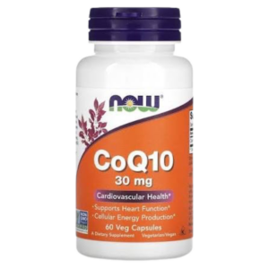 Co Q10 30mg, 60 Capsules | Coenzyme Q10 Supplement for Heart Health, Cellular Energy & Antioxidant Support | Asset Pharmacy Nigeria