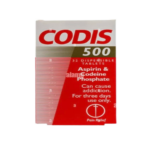 Codis 500 Tablets 32 Tablets for pain relief headaches and fever support in Nigeria pharmacy
