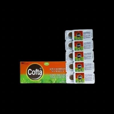 Cofta Tablets Per Satchet for cough relief and respiratory wellness support in Nigeria pharmacy