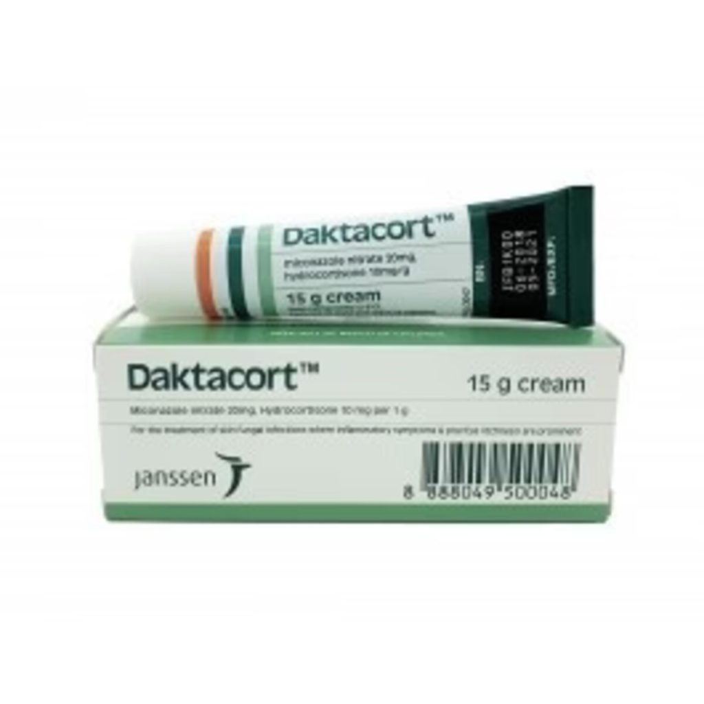 Daktacort (hydrocortisone, miconazole): uses and side effects