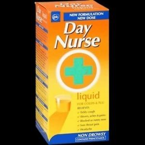 Day Nurse Liquid 240ml for daytime cold flu and respiratory wellness support in Nigeria pharmacy