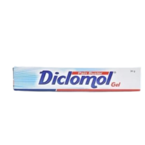 Diclomol Gel 30g for muscle pain joint pain and inflammation relief in Nigeria pharmacy