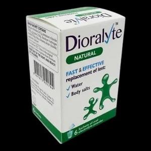 Dioralyte Natural 6 Sachets oral rehydration salts for dehydration support electrolyte replacement and fluid balance restoration in Nigeria pharmacy