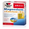 DoppelHerz Aktiv Magnesium + Calcium + D3, 30 Tablets