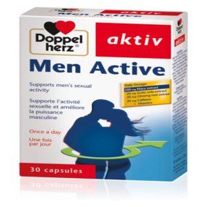 DoppelHerz Men Active Capsules, 30 Capsules