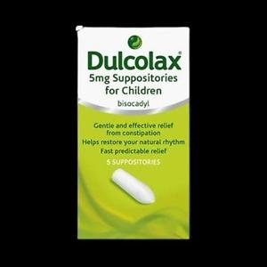 Ducolax 5mg Suppositories for children constipation relief and bowel care support in Nigeria pharmacy