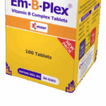 Em-B-Plex Tabs 100 Tablets | Vitamin B Complex Supplement for Energy, Nervous System & Daily Wellness | Asset Pharmacy Nigeria