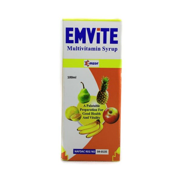 Emvite Multivitamin Syrup, 100ml