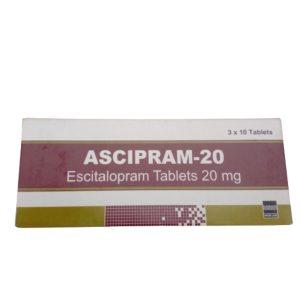 Escitalopram 20mg Tablets, 30 Tablets