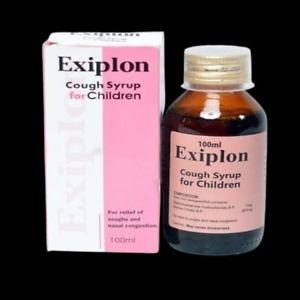Exiplon Cough Syrup For Children 100ml for children's cough relief and respiratory wellness support in Nigeria pharmacy