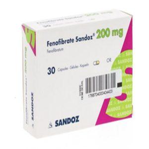 Fenofibrate 200mg Capsules, 30 Capsules