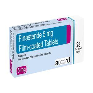 Finasteride 5mg Tablets, 28 Tablets