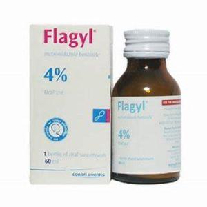 Flagyl Suspension - 4% 125mg/5ml, 60ml